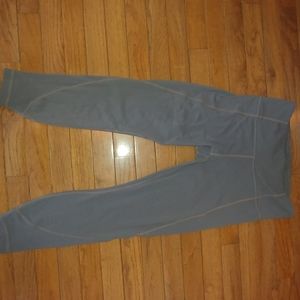 Athleta Grey/Taupe 7/8 Leggings. Size Medium.
